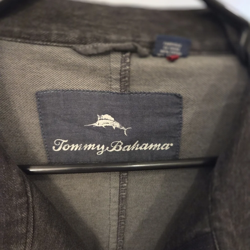 Tommy Bahama Men's Charcoal  Jacket